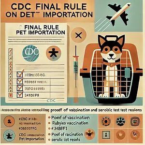 Featured image for CDC announced final rule to its dog and cat importation regulation